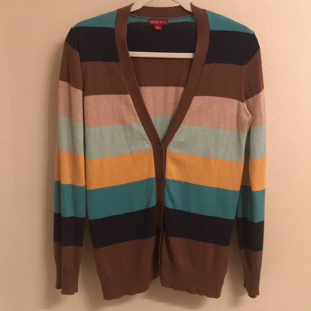 Striped Merona cardigan